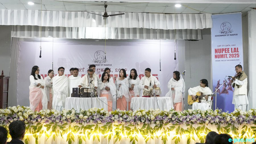 President Droupadi Murmu at Nupee Lal Commemoration at Imphal :: December 12, 2025