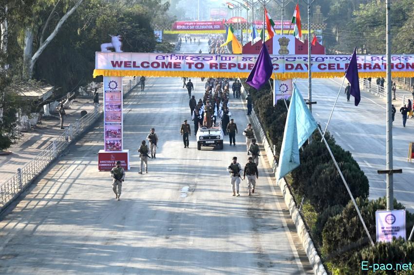 77th Indian Republic Day celebration at Kangla, Imphal :: 26th January 2026