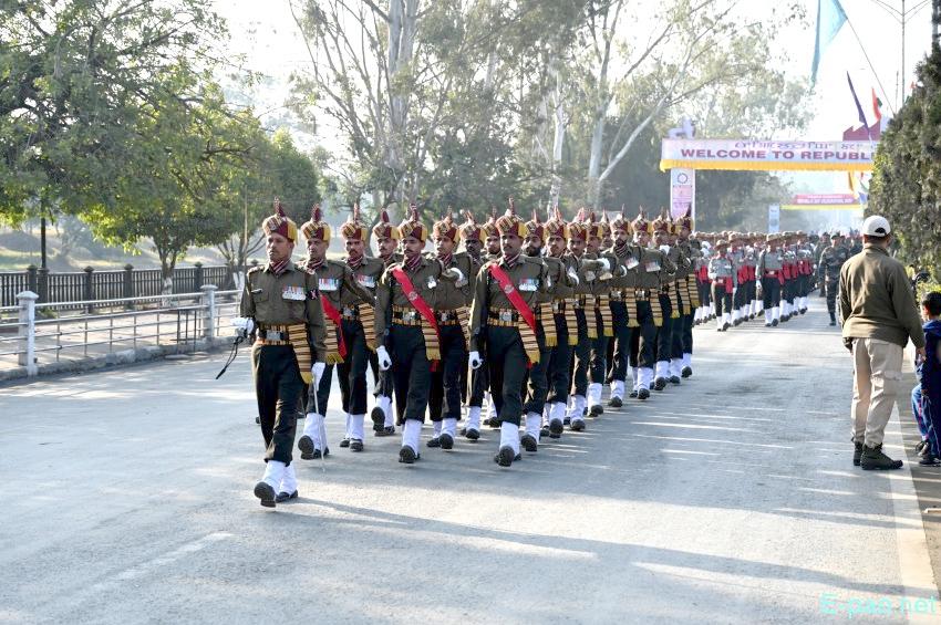 77th Indian Republic Day celebration at Kangla, Imphal :: 26th January 2026