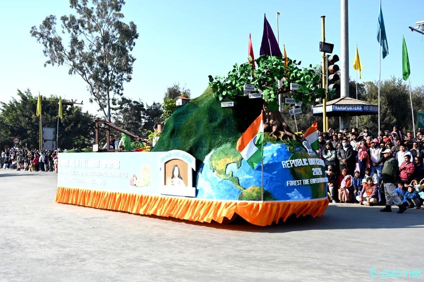 77th Indian Republic Day celebration at Kangla, Imphal :: 26th January 2026
