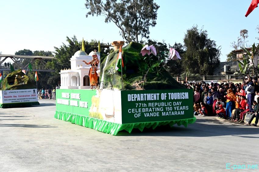 77th Indian Republic Day celebration at Kangla, Imphal :: 26th January 2026