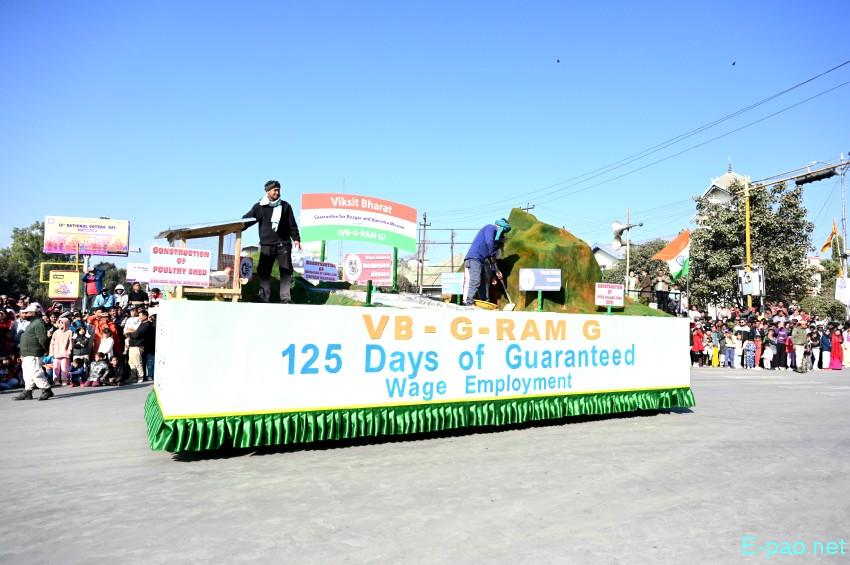 77th Indian Republic Day celebration at Kangla, Imphal :: 26th January 2026