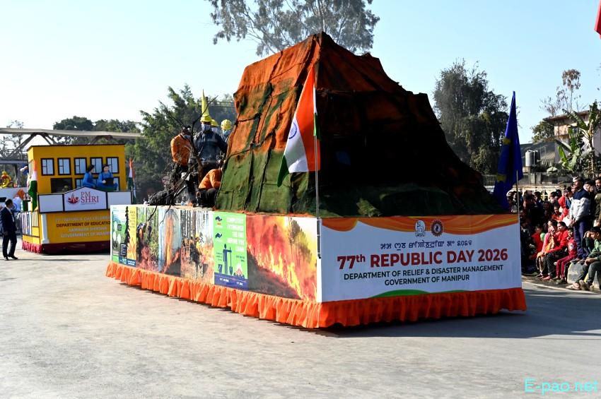 77th Indian Republic Day celebration at Kangla, Imphal :: 26th January 2026