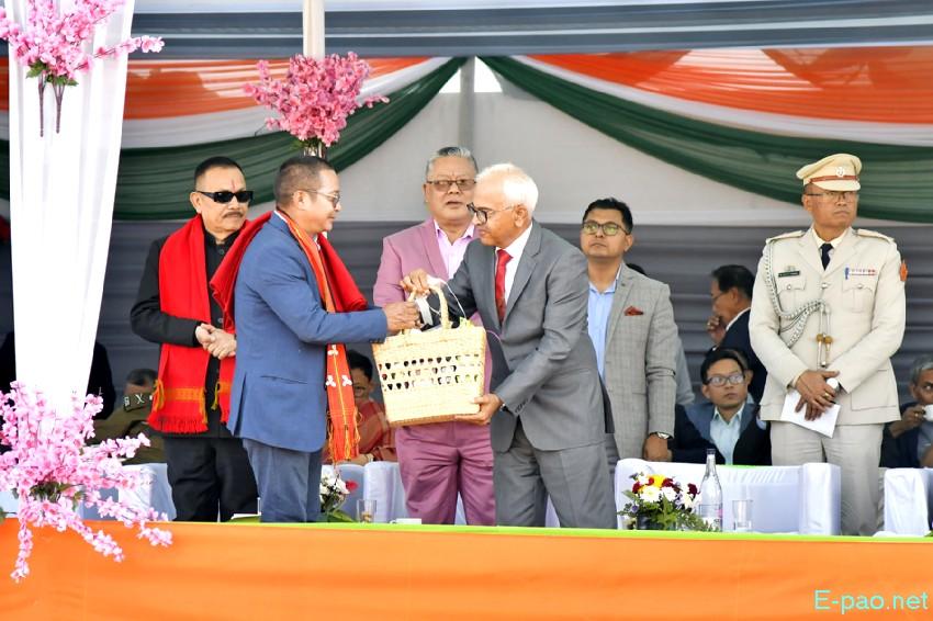 Beating of the Retreat - 77th Indian Republic Day celebration at 1st Battalion, Manipur Rifles, Imphal :: 27th January 2026
