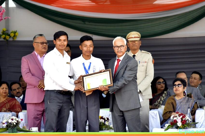 Beating of the Retreat - 77th Indian Republic Day celebration at 1st Battalion, Manipur Rifles, Imphal :: 27th January 2026