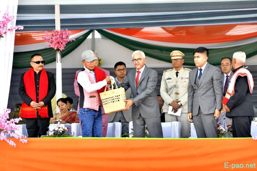 Beating of the Retreat - 77th Indian Republic Day celebration at 1st Battalion, Manipur Rifles, Imphal :: 27th January 2026
