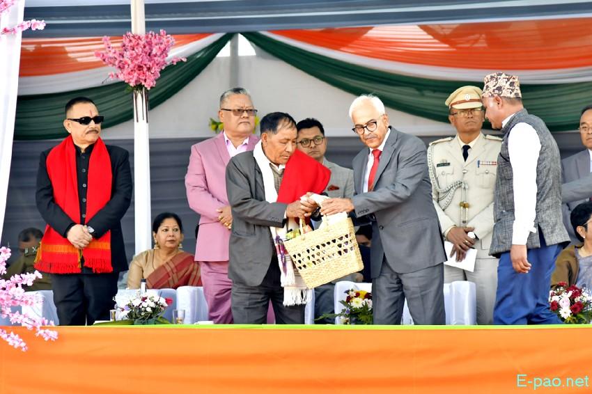 Beating of the Retreat - 77th Indian Republic Day celebration at 1st Battalion, Manipur Rifles, Imphal :: 27th January 2026