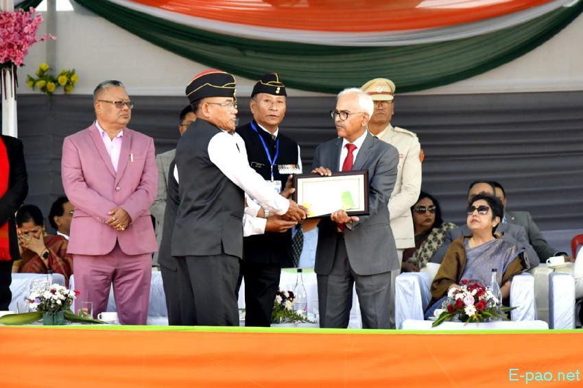 Beating of the Retreat - 77th Indian Republic Day celebration at 1st Battalion, Manipur Rifles, Imphal :: 27th January 2026