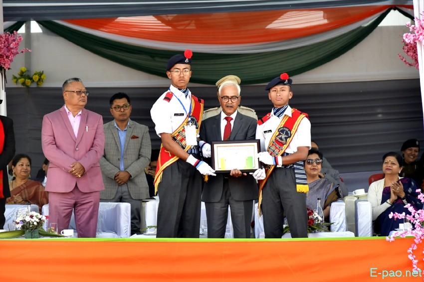 Beating of the Retreat - 77th Indian Republic Day celebration at 1st Battalion, Manipur Rifles, Imphal :: 27th January 2026