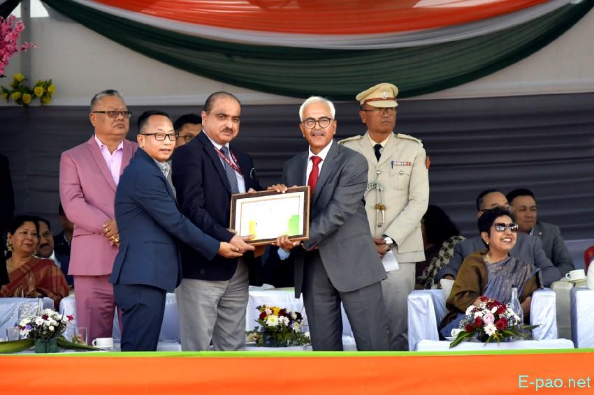 Beating of the Retreat - 77th Indian Republic Day celebration at 1st Battalion, Manipur Rifles, Imphal :: 27th January 2026