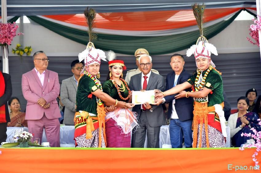 Beating of the Retreat - 77th Indian Republic Day celebration at 1st Battalion, Manipur Rifles, Imphal :: 27th January 2026