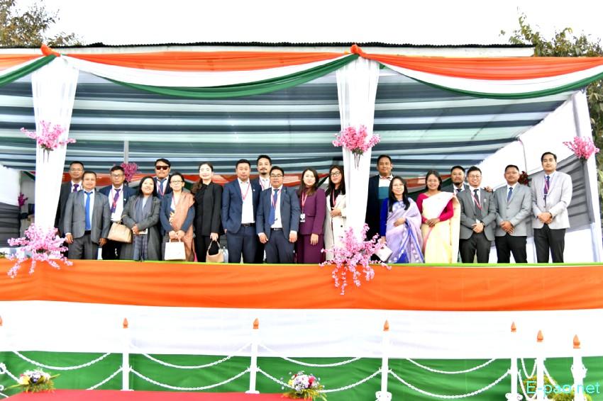 Beating of the Retreat - 77th Indian Republic Day celebration at 1st Battalion, Manipur Rifles, Imphal :: 27th January 2026