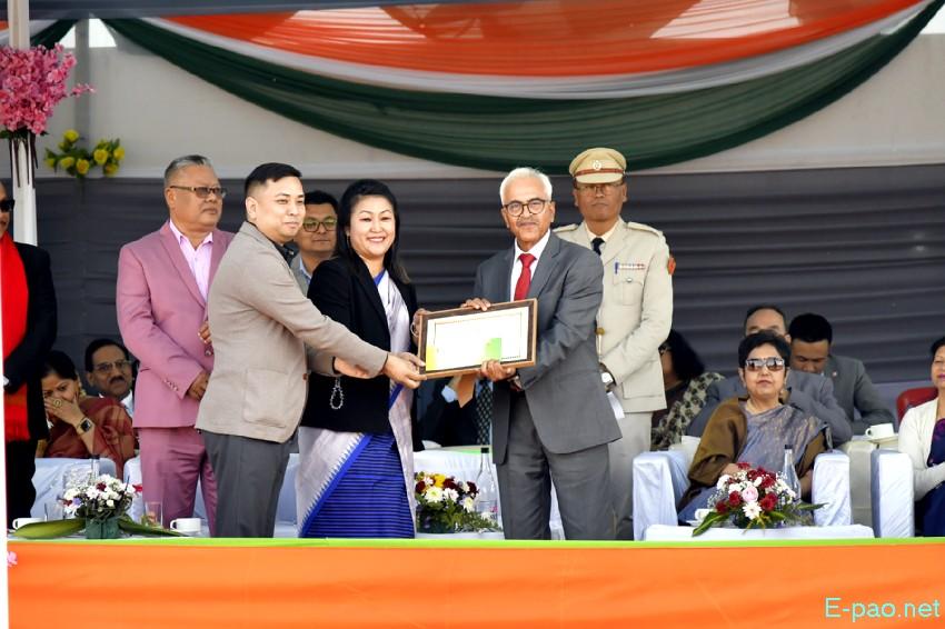 Beating of the Retreat - 77th Indian Republic Day celebration at 1st Battalion, Manipur Rifles, Imphal :: 27th January 2026