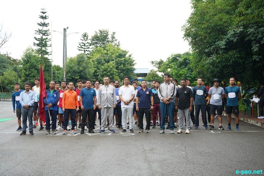 Half Marathon at Manipur University, as part of National Sports Day :: 30th August 2025