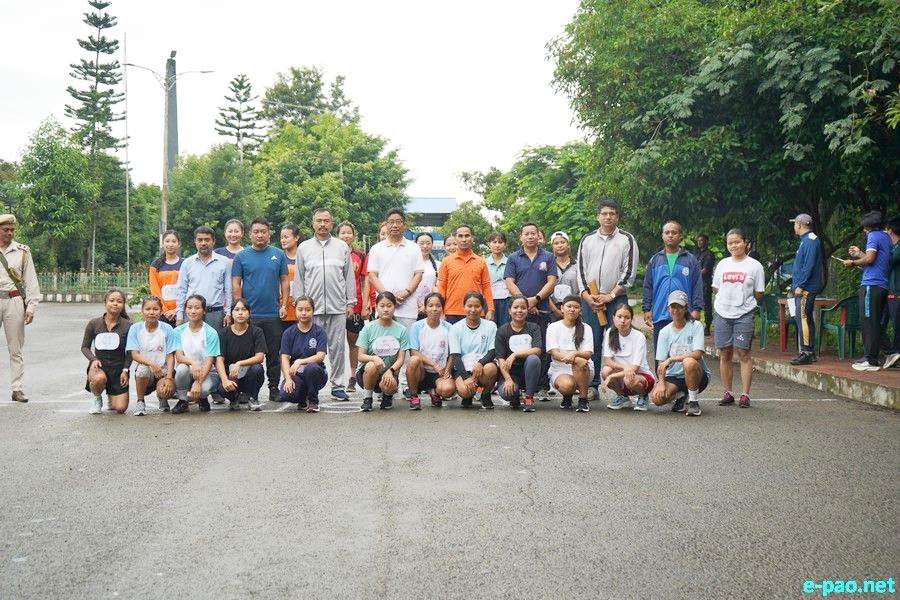 Half Marathon at Manipur University, as part of National Sports Day :: 30th August 2025