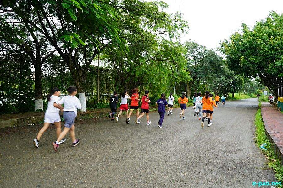 Half Marathon at Manipur University, as part of National Sports Day :: 30th August 2025