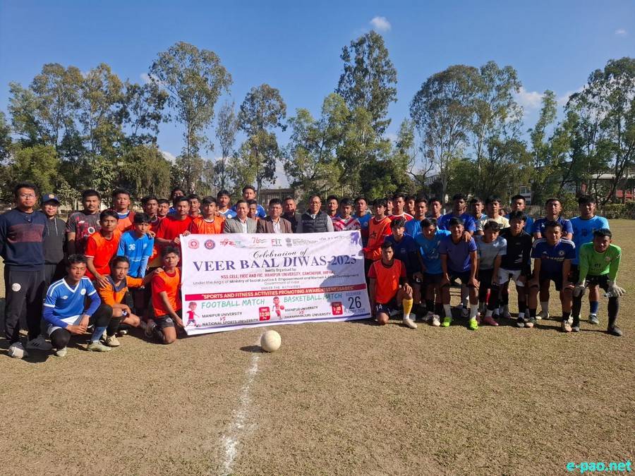 Celebration of Veer Bal Diwas-2025 at Manipur University :: 26th December 2025