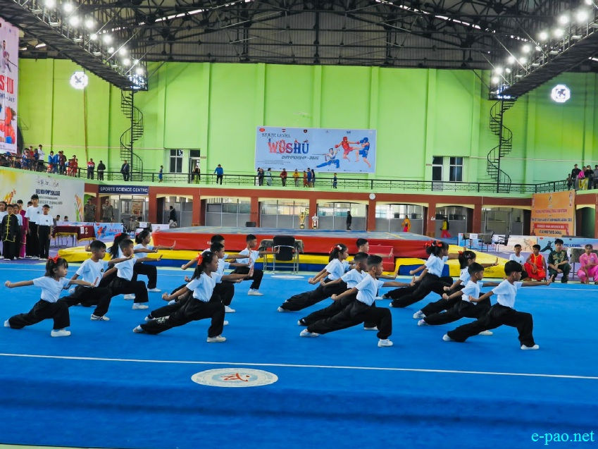 State Level Wushu Championship 2025 at SAI, Imphal :: November 16 2025