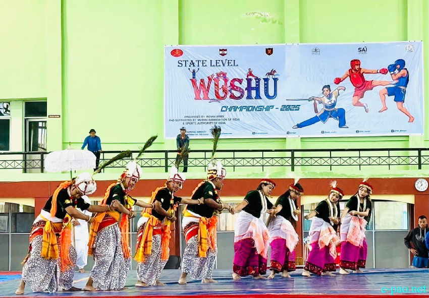 State Level Wushu Championship 2025 at SAI, Imphal :: November 16 2025