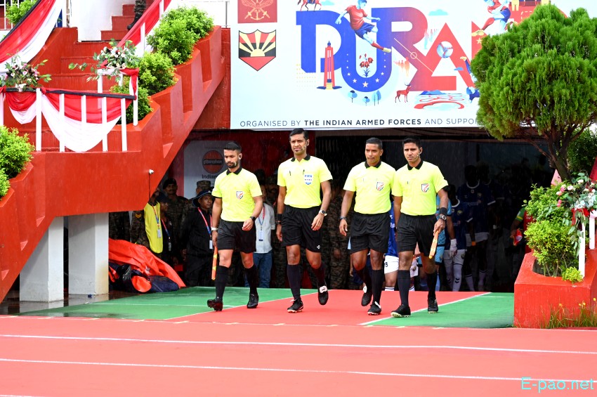 TRAU Vs Real Kashmir at 134th Durand Cup held at Khuman Lampak Main Stadium, Imphal :: August 04th 2025