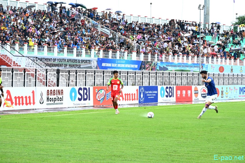 TRAU Vs Real Kashmir at 134th Durand Cup held at Khuman Lampak Main Stadium, Imphal :: August 04th 2025