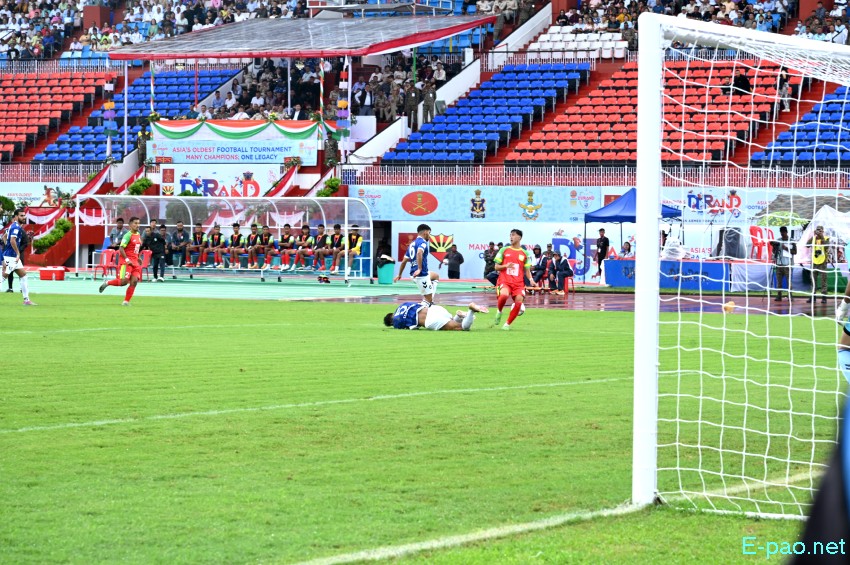 TRAU Vs Real Kashmir at 134th Durand Cup held at Khuman Lampak Main Stadium, Imphal :: August 04th 2025