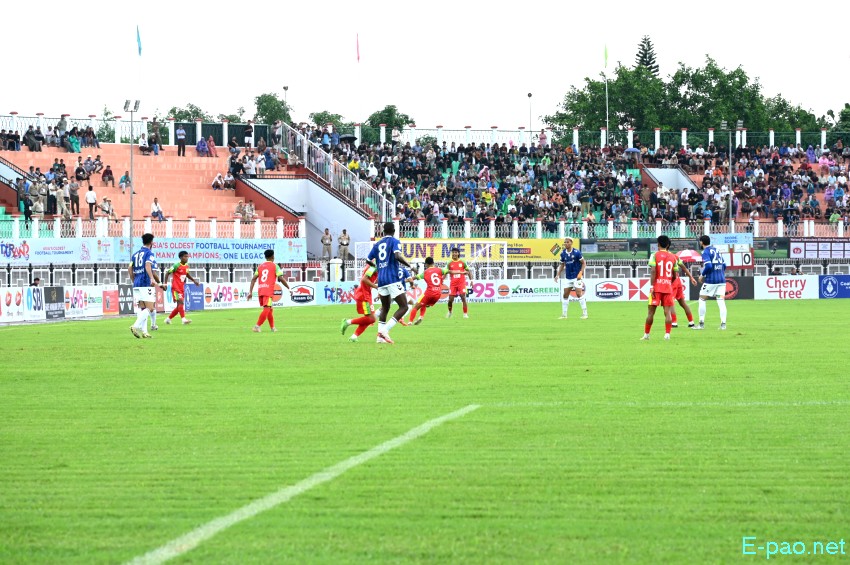 TRAU Vs Real Kashmir at 134th Durand Cup held at Khuman Lampak Main Stadium, Imphal :: August 04th 2025