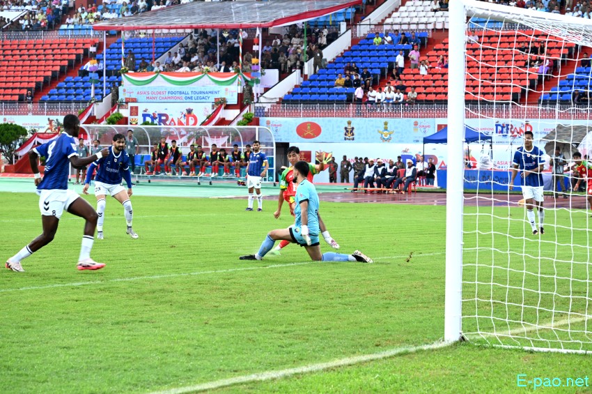 TRAU Vs Real Kashmir at 134th Durand Cup held at Khuman Lampak Main Stadium, Imphal :: August 04th 2025