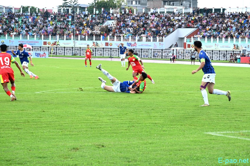 TRAU Vs Real Kashmir at 134th Durand Cup held at Khuman Lampak Main Stadium, Imphal :: August 04th 2025