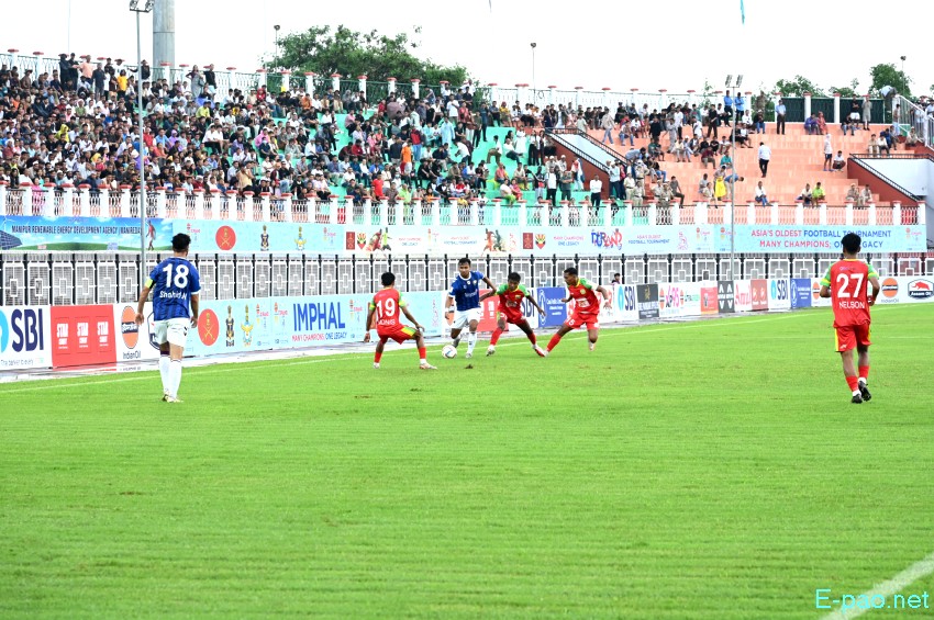 TRAU Vs Real Kashmir at 134th Durand Cup held at Khuman Lampak Main Stadium, Imphal :: August 04th 2025