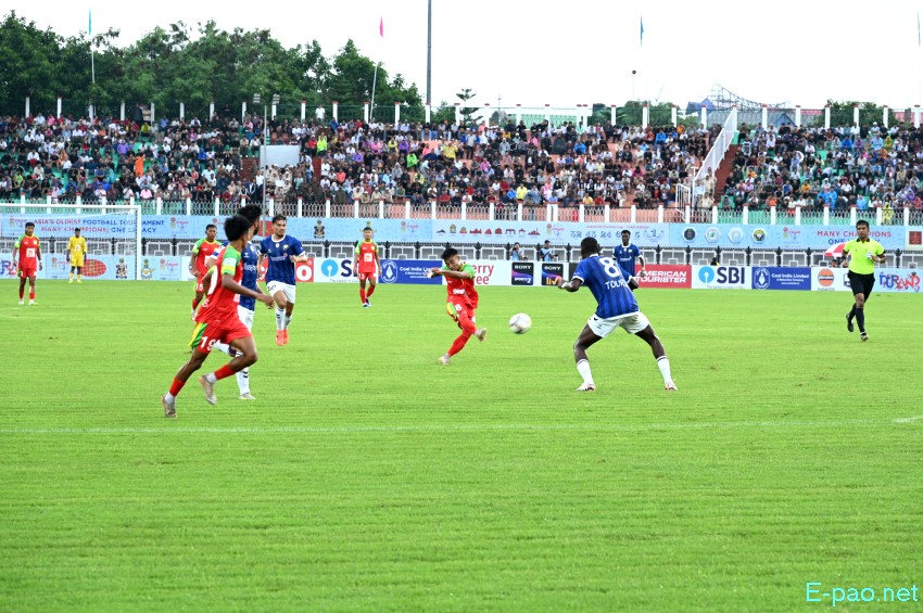 TRAU Vs Real Kashmir at 134th Durand Cup held at Khuman Lampak Main Stadium, Imphal :: August 04th 2025