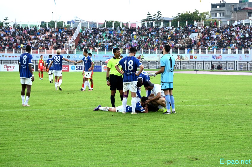 TRAU Vs Real Kashmir at 134th Durand Cup held at Khuman Lampak Main Stadium, Imphal :: August 04th 2025