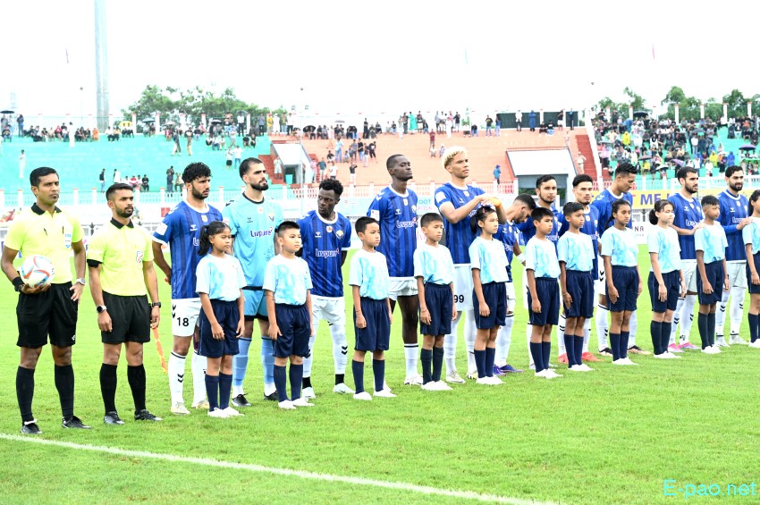 TRAU Vs Real Kashmir at 134th Durand Cup held at Khuman Lampak Main Stadium, Imphal :: August 04th 2025