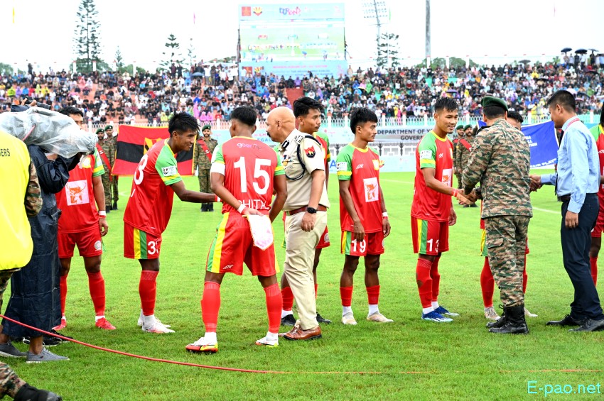TRAU Vs Real Kashmir at 134th Durand Cup held at Khuman Lampak Main Stadium, Imphal :: August 04th 2025