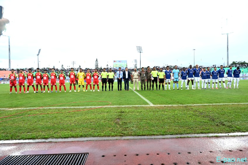 TRAU Vs Real Kashmir at 134th Durand Cup held at Khuman Lampak Main Stadium, Imphal :: August 04th 2025
