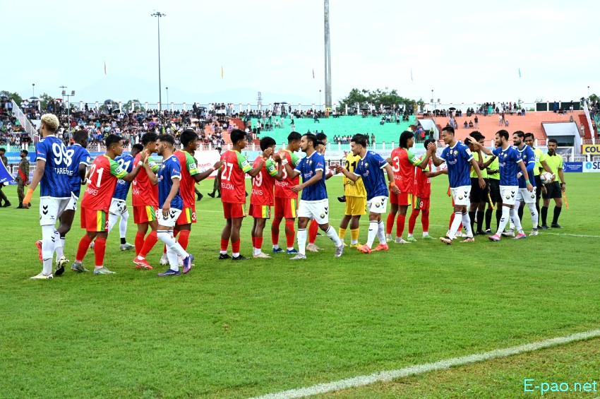 TRAU Vs Real Kashmir at 134th Durand Cup held at Khuman Lampak Main Stadium, Imphal :: August 04th 2025