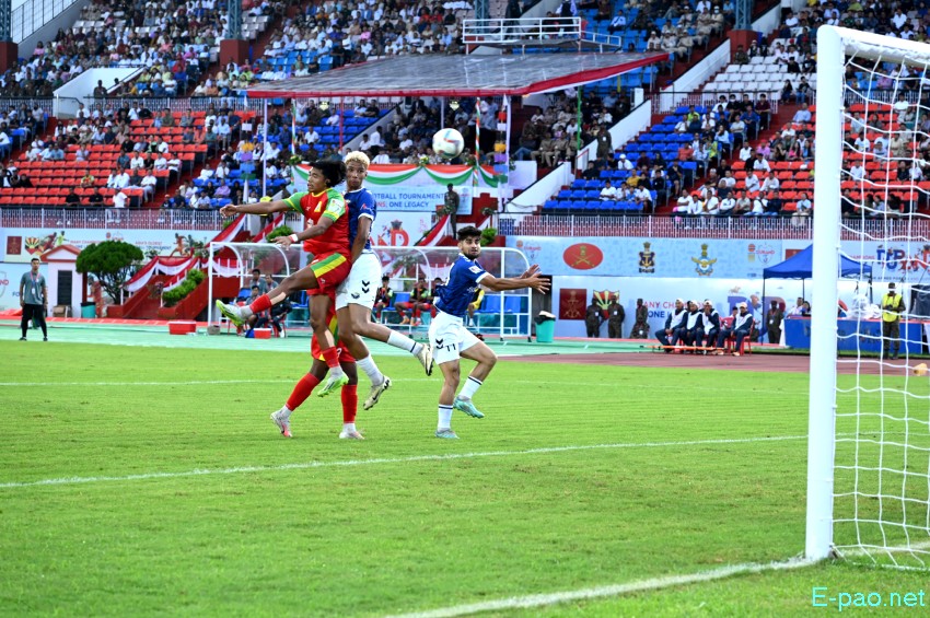 TRAU Vs Real Kashmir at 134th Durand Cup held at Khuman Lampak Main Stadium, Imphal :: August 04th 2025