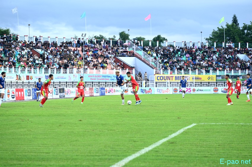 TRAU Vs Real Kashmir at 134th Durand Cup held at Khuman Lampak Main Stadium, Imphal :: August 04th 2025