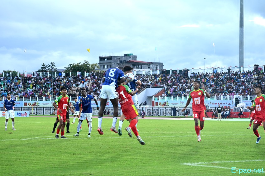 TRAU Vs Real Kashmir at 134th Durand Cup held at Khuman Lampak Main Stadium, Imphal :: August 04th 2025