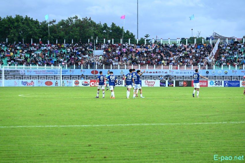 TRAU Vs Real Kashmir at 134th Durand Cup held at Khuman Lampak Main Stadium, Imphal :: August 04th 2025