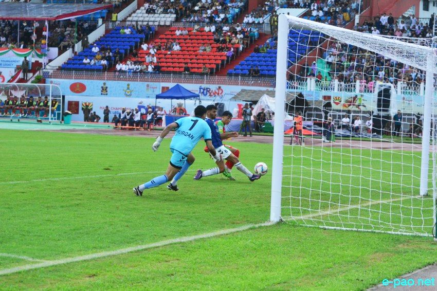 TRAU Vs Real Kashmir at 134th Durand Cup held at Khuman Lampak Main Stadium, Imphal :: August 04th 2025
