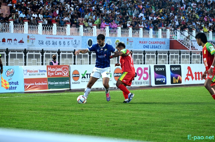 TRAU Vs Real Kashmir at 134th Durand Cup held at Khuman Lampak Main Stadium, Imphal :: August 04th 2025