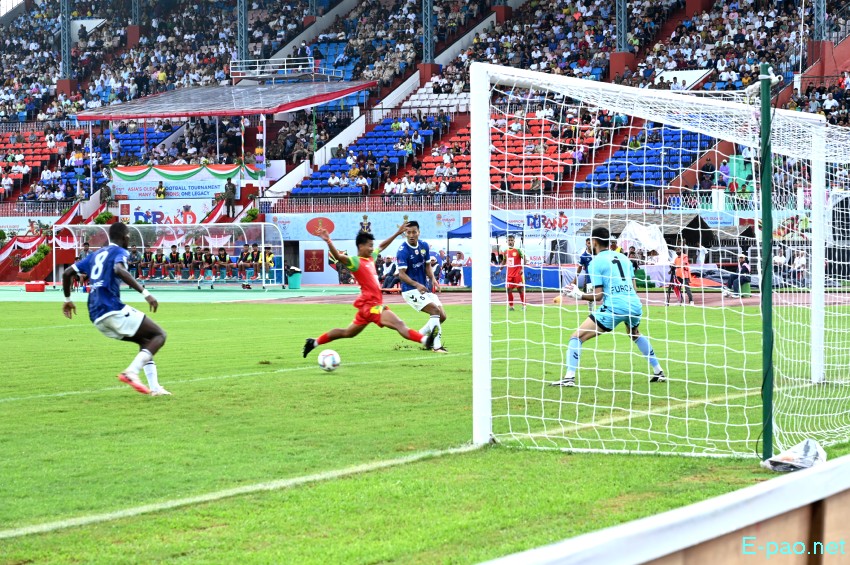 TRAU Vs Real Kashmir at 134th Durand Cup held at Khuman Lampak Main Stadium, Imphal :: August 04th 2025