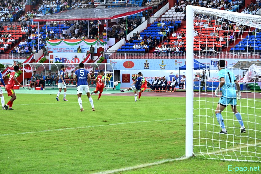 TRAU Vs Real Kashmir at 134th Durand Cup held at Khuman Lampak Main Stadium, Imphal :: August 04th 2025