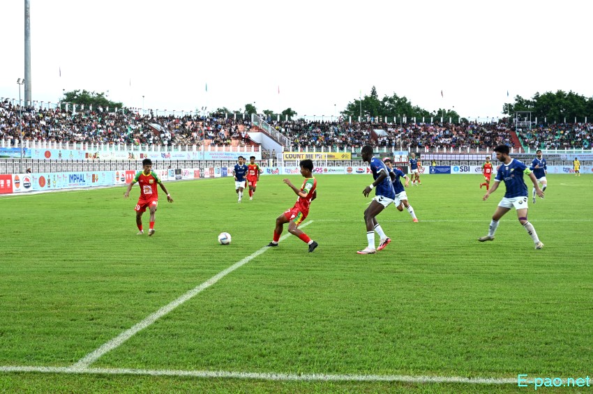 TRAU Vs Real Kashmir at 134th Durand Cup held at Khuman Lampak Main Stadium, Imphal :: August 04th 2025