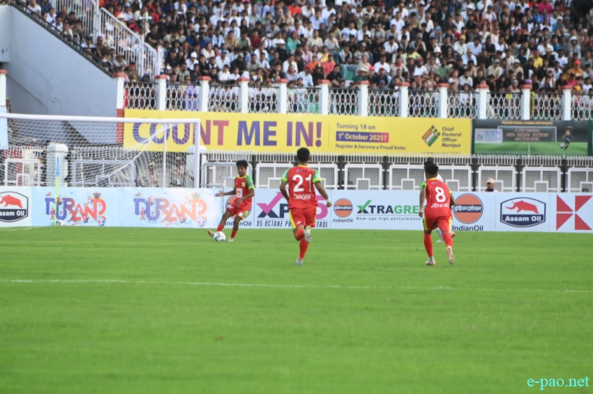 TRAU Vs NEROCA at 134th Durand Cup held at Khuman Lampak Main Stadium, Imphal :: July 30th 2025