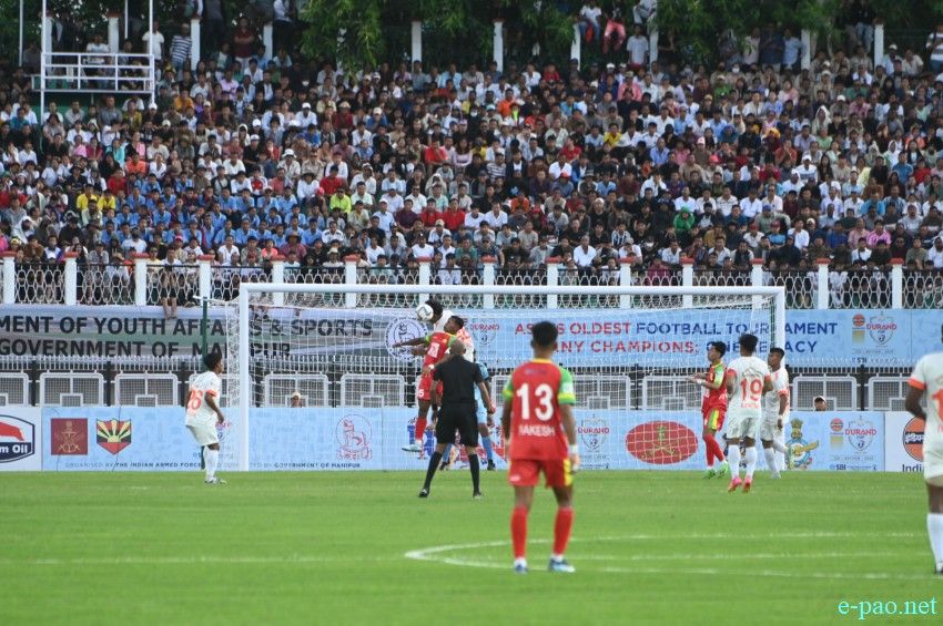 TRAU Vs NEROCA at 134th Durand Cup held at Khuman Lampak Main Stadium, Imphal :: July 30th 2025