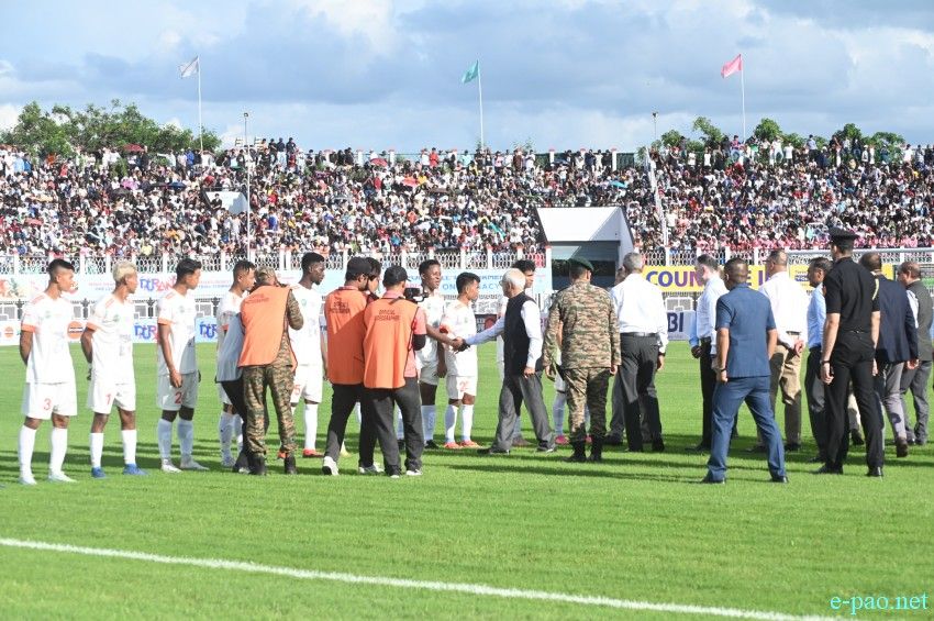 TRAU Vs NEROCA at 134th Durand Cup held at Khuman Lampak Main Stadium, Imphal :: July 30th 2025