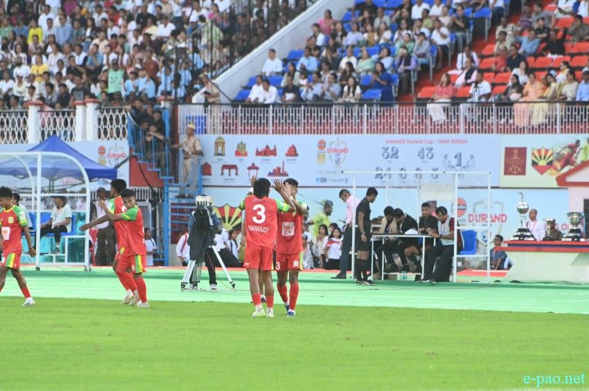 TRAU Vs NEROCA at 134th Durand Cup held at Khuman Lampak Main Stadium, Imphal :: July 30th 2025
