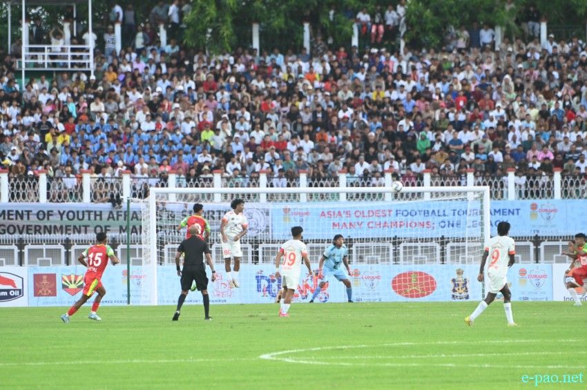TRAU Vs NEROCA at 134th Durand Cup held at Khuman Lampak Main Stadium, Imphal :: July 30th 2025